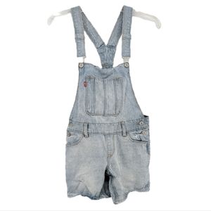 3/ $20 Levis Short Overalls Light Wash Kids Size 14